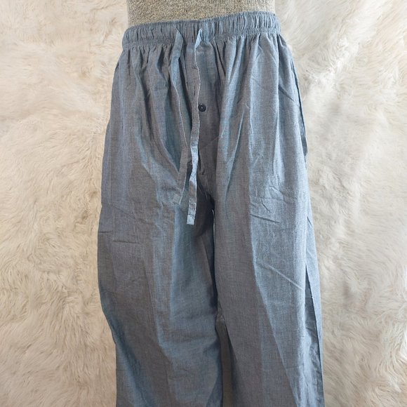 Fruit of the Loom Men's Grey Draw String Waist Pyjama Pants XL - Picture 1 of 9